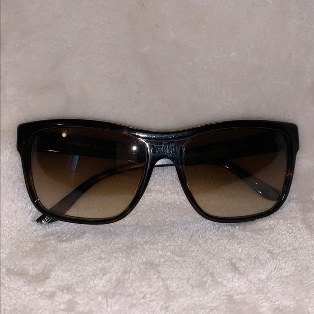 Versace Spellout Sunglasses
